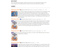 Tablet Screenshot of phantasystar.org